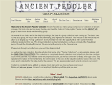 Tablet Screenshot of ancientpeddler.com